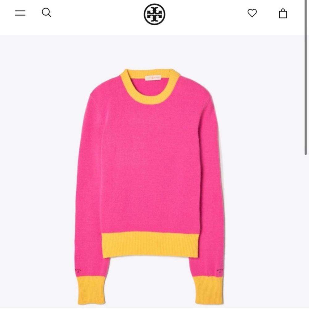 Tory Burch Colorblock Sweater